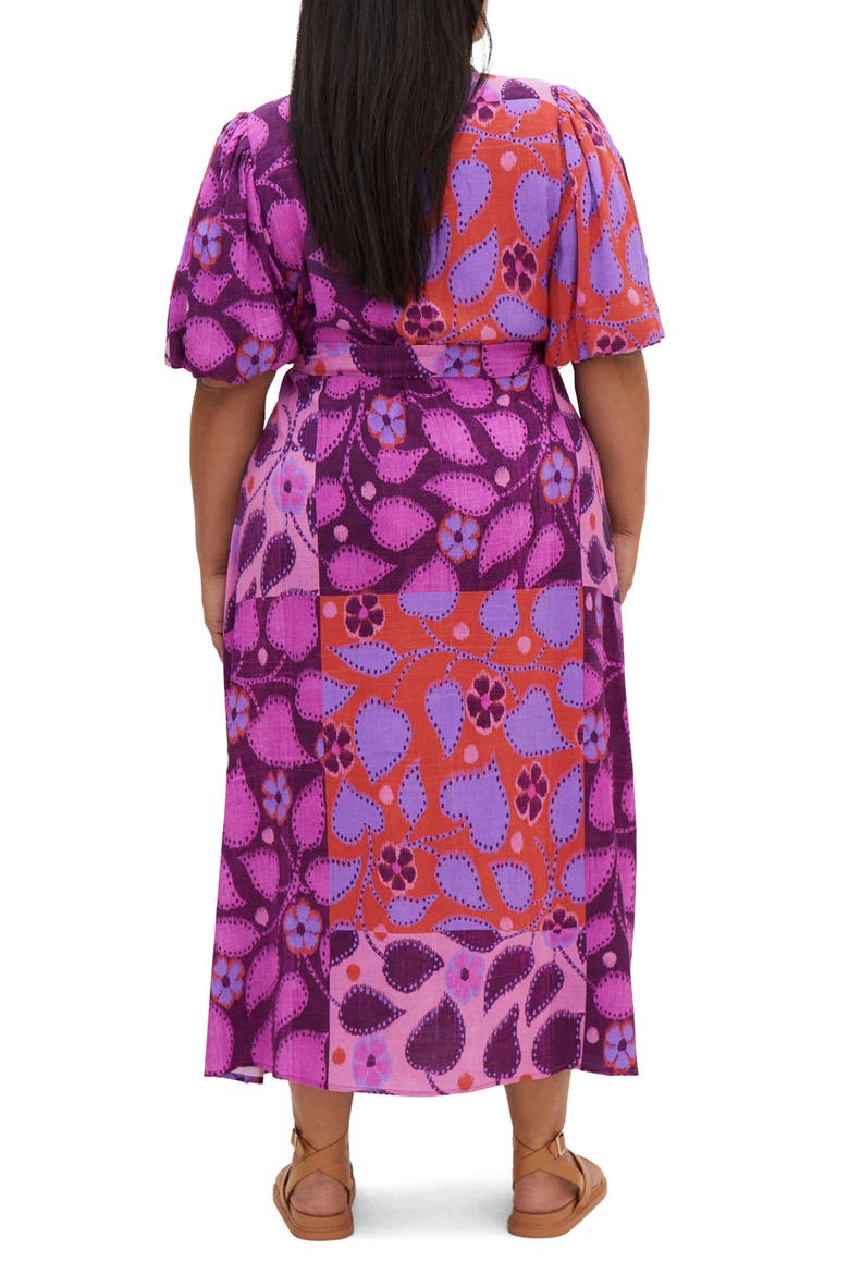 Davina Print Dress, Alternate, color, PLAYDATE