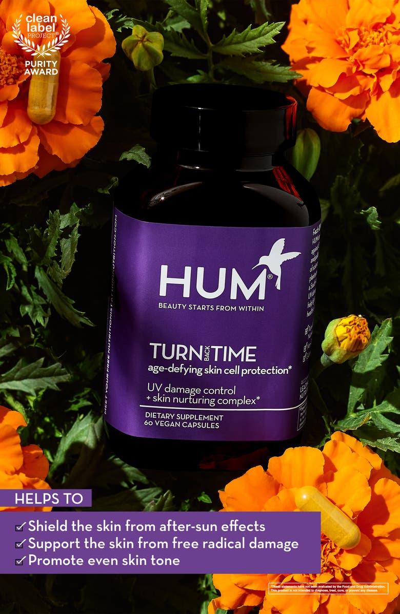 Hum Nutrition Turn Back Time Anti-Aging Supplement, Alternate, color, 