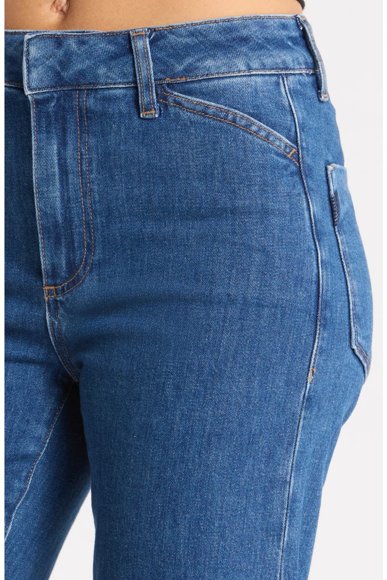 Leenah Curved Pocket High Waist Wide Leg Jeans, Alternate, color, GLENDORA