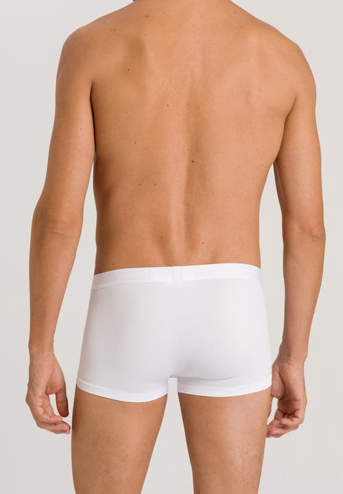 Hanro Micro Touch Boxer Brief In White