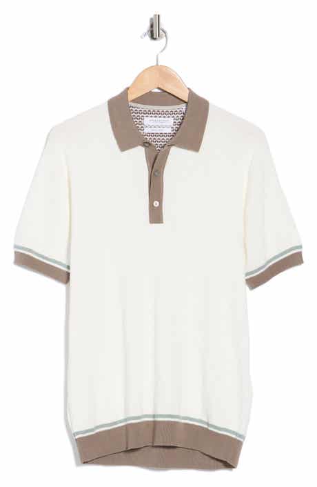 DENIM AND FLOWER Contrast Trim Polo