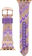 Missoni Zigzag 24mm Textile Apple Watch® Watchband