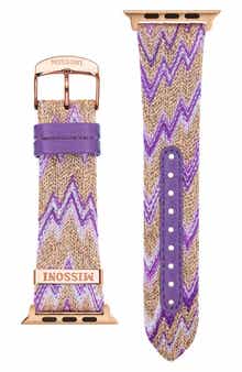 Missoni Zigzag 24mm Textile Apple Watch® Watchband