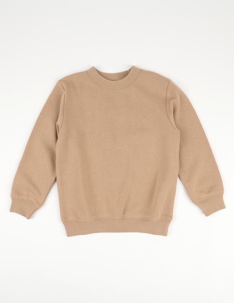 Kids Pullover Sweatshirt, Long Sleeve, Solid Colors