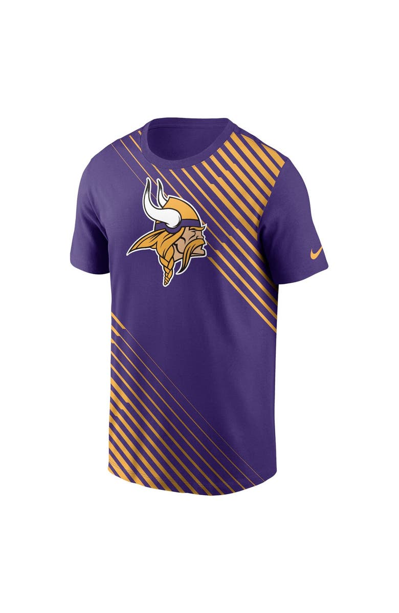 Nike Men's Nike  Purple Minnesota Vikings Yard Line Fashion Asbury T-Shirt, Alternate, color, 