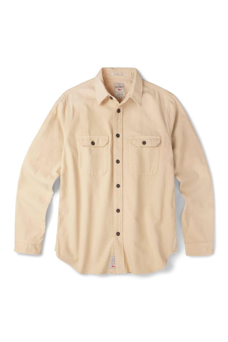 Henderson Canvas Relaxed Fit Overshirt, Alternate, color, Sand