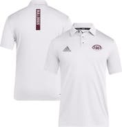 adidas Men's adidas White Mississippi State Bulldogs Coaches Polo
