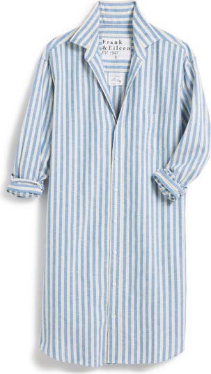 Mary Classic Shirtdress - Cloud