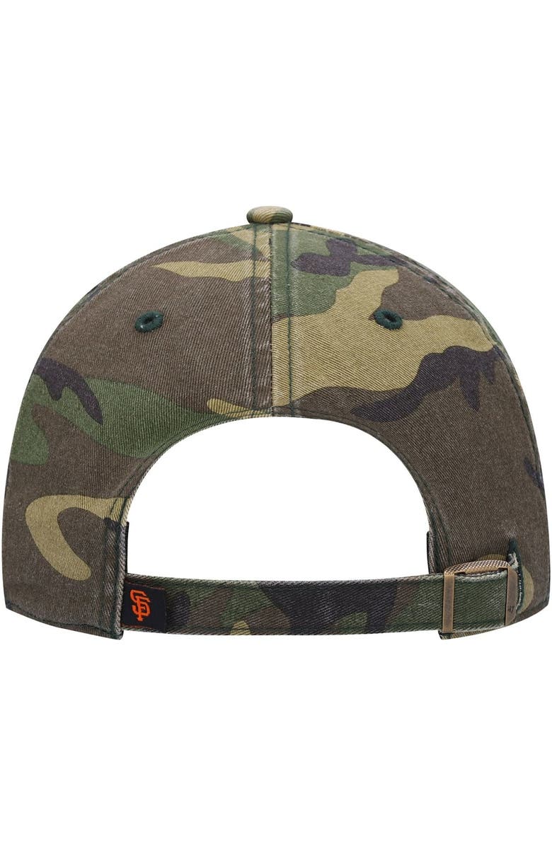 '47 Men's '47 Camo San Francisco Giants Team Clean Up Adjustable Hat, Alternate, color,