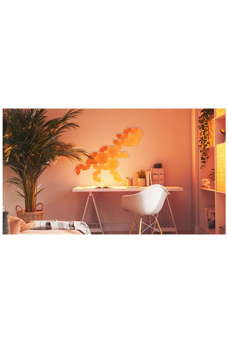 10-Pack Mini Triangle Light Panels Expansion Pack, Alternate, color, MULTICOLOR