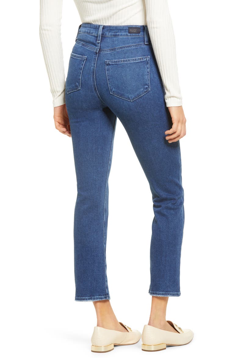 Cindy Ankle Straight Leg Jeans, Alternate, color, STARGAZE DISTRESSED