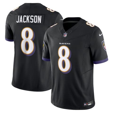 Men's Nike Lamar Jackson Black Baltimore Ravens Vapor F.U.S.E. Limited Jersey