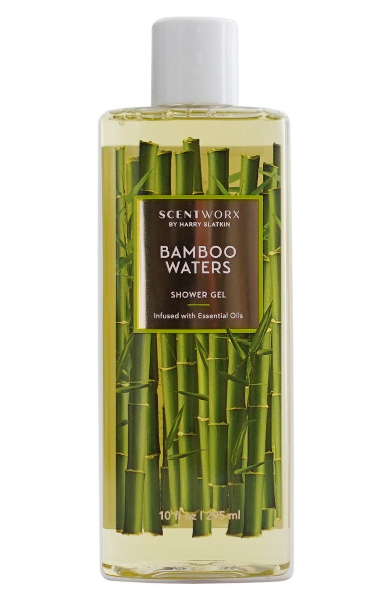 HOMEWORX BY SLATKIN & CO. Bamboo Waters Shower Gel - 10 fl. oz., Main, color,