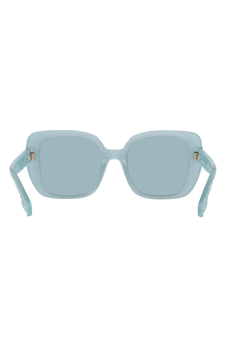 Burberry 52mm Gradient Square Sunglasses, Alternate, color, Azure