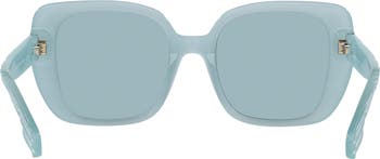 52mm Gradient Square Sunglasses