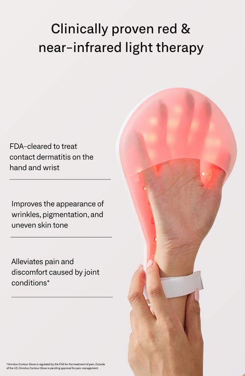 Omnilux Contour Glove Led Device In Transparent