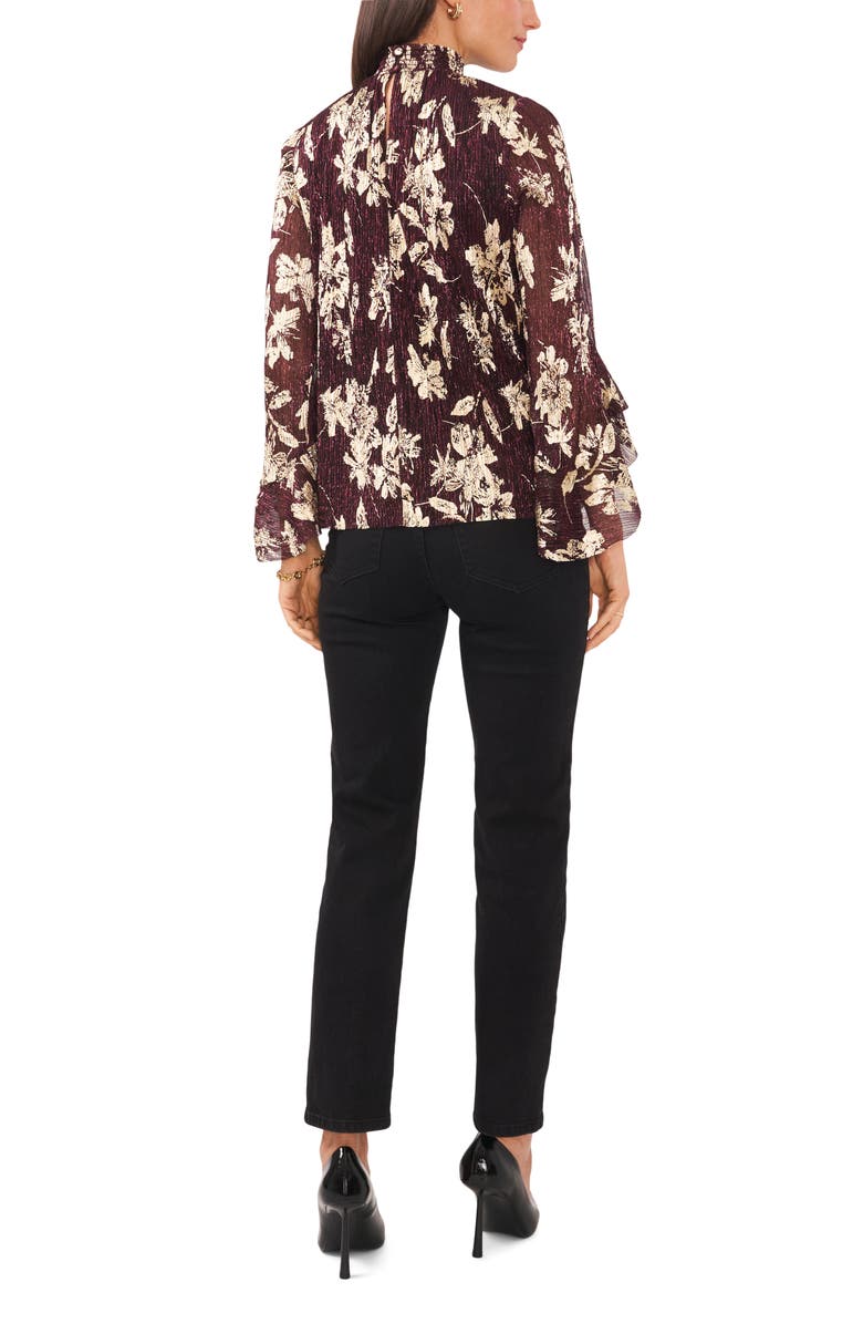 CB Floral Mock Neck main image 0