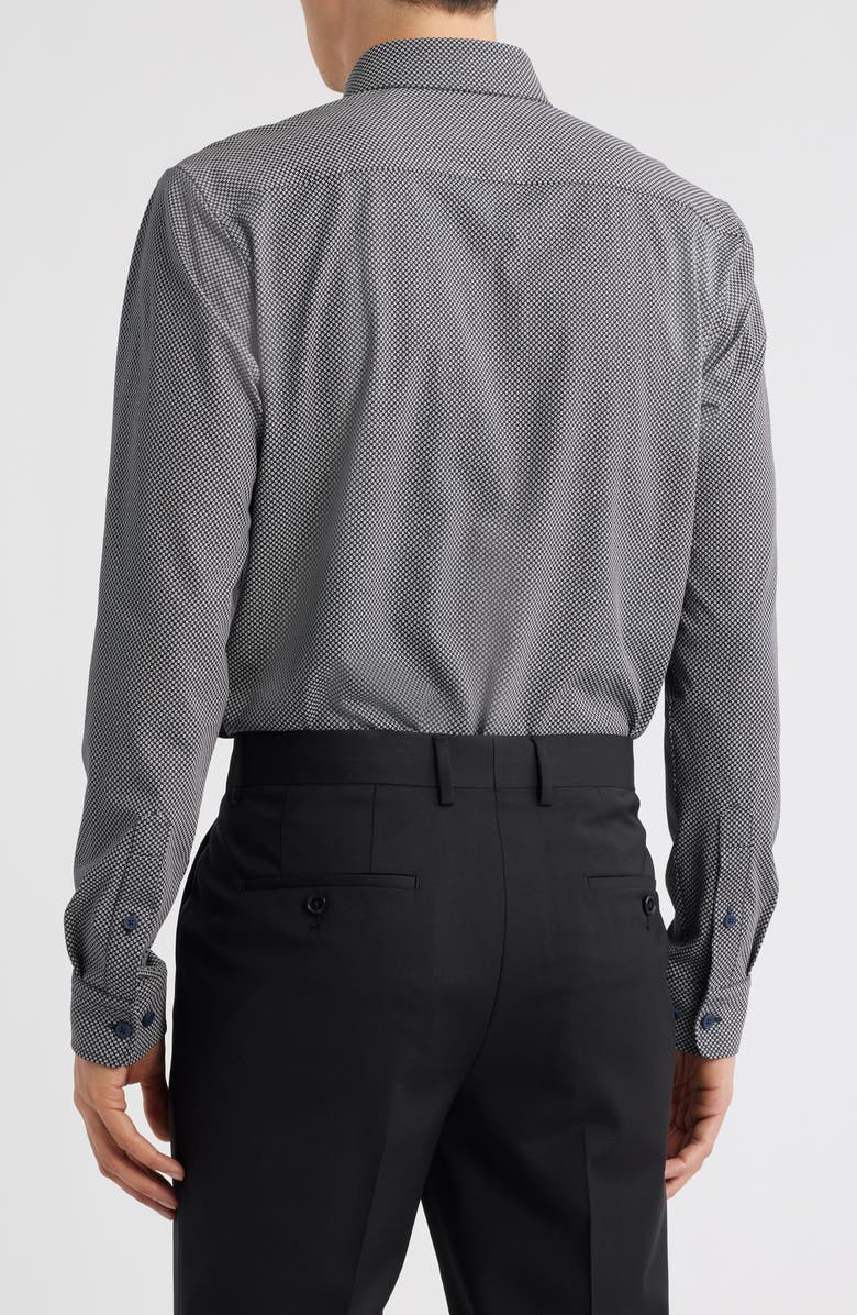 BOSS Roan Kent Slim Fit Button-Up Shirt, Alternate, color, Dark Blue