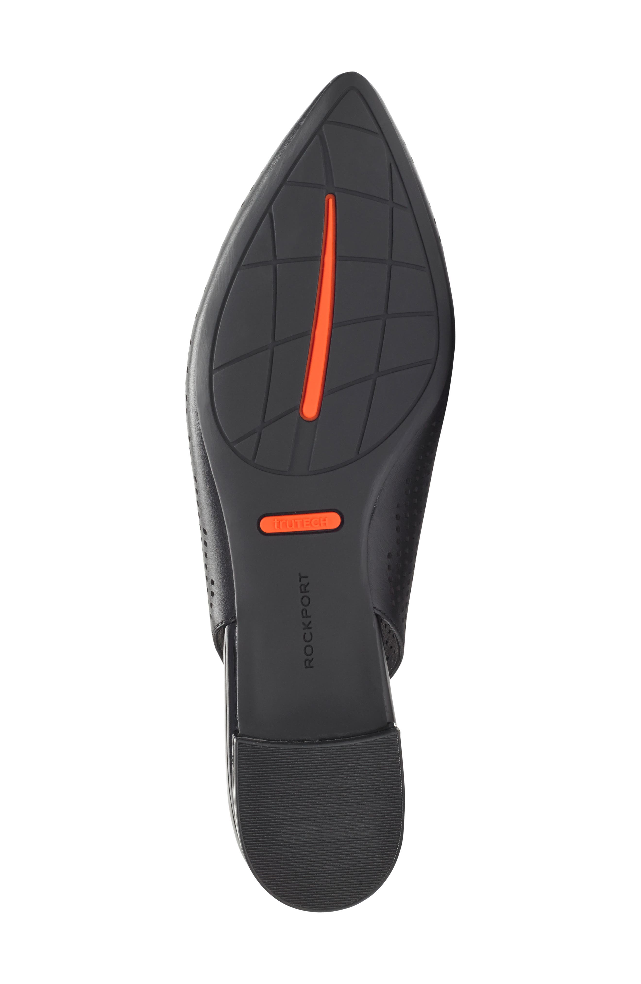 Rockport Adelyn Perforated Slingback Flat, Alternate, color, 