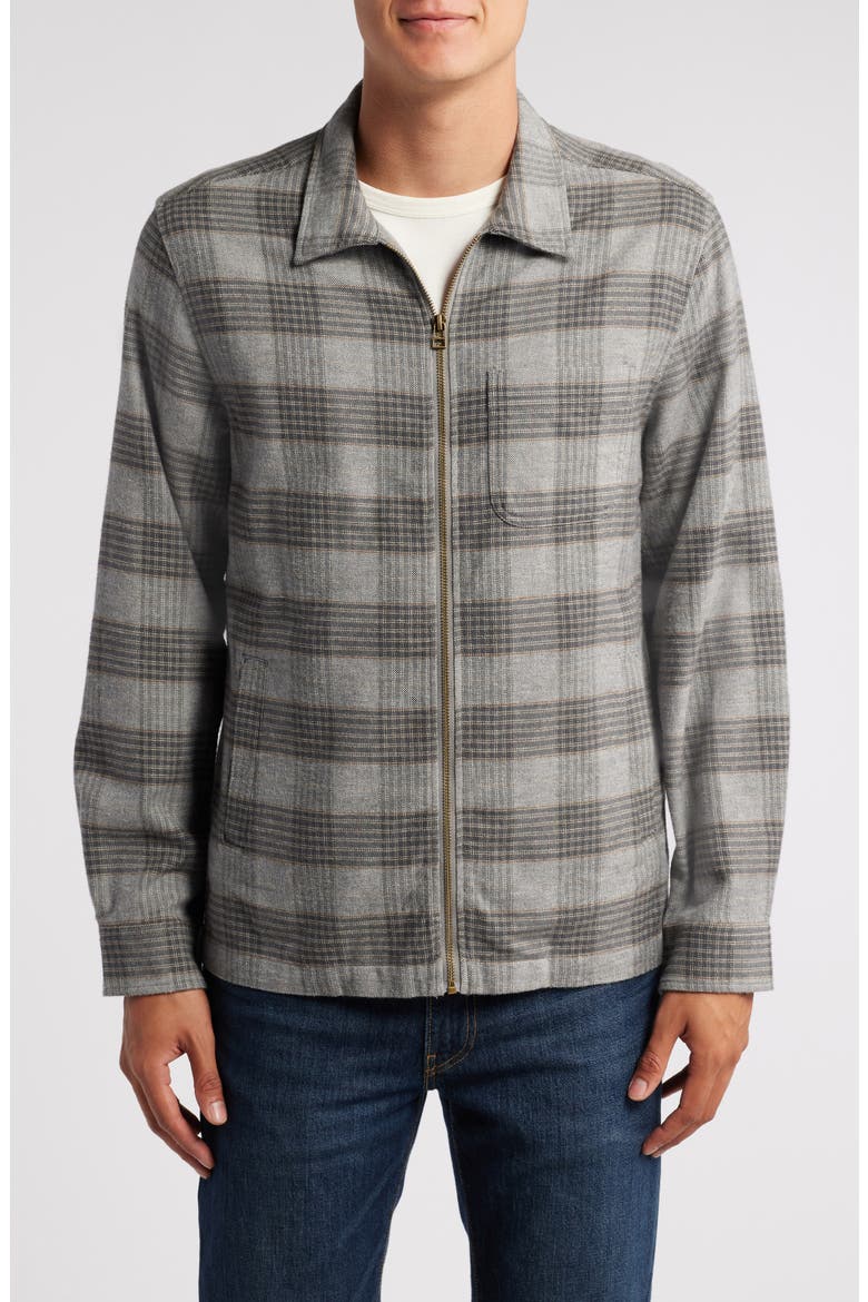 Jaque Zip Up Shirt Jacket, Alternate, color, LITHIUM RUST