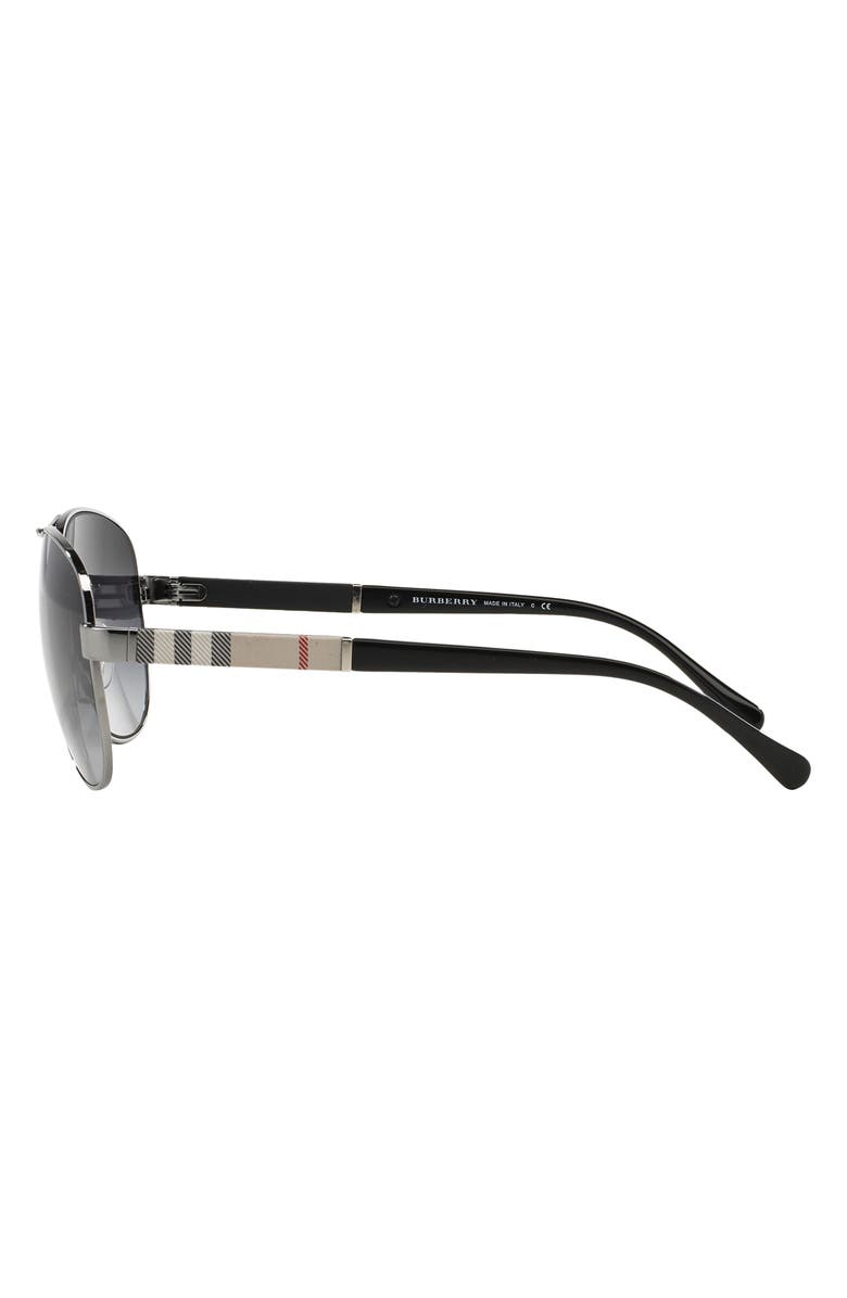 Burberry 59mm Pilot Sunglasses, Alternate, color, 