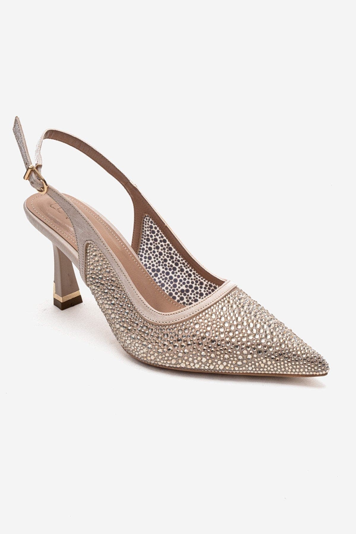 Prologue Shoes Frea Slingback Stiletto Pump, Alternate, color, Nude