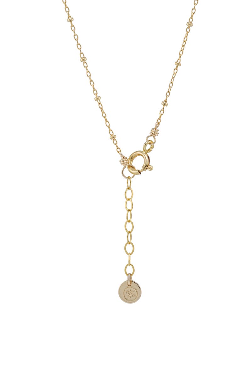 Eye of Hours Necklace, Alternate, color, 14K Yellow Gold