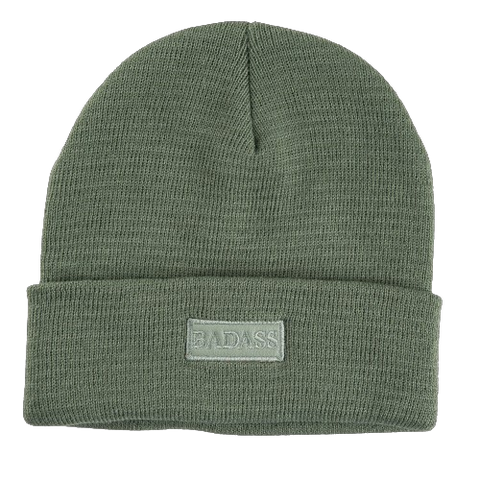 Badass Beanie Acrylic Green