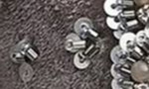 Saachi Embellished Velvet Mule In Gray