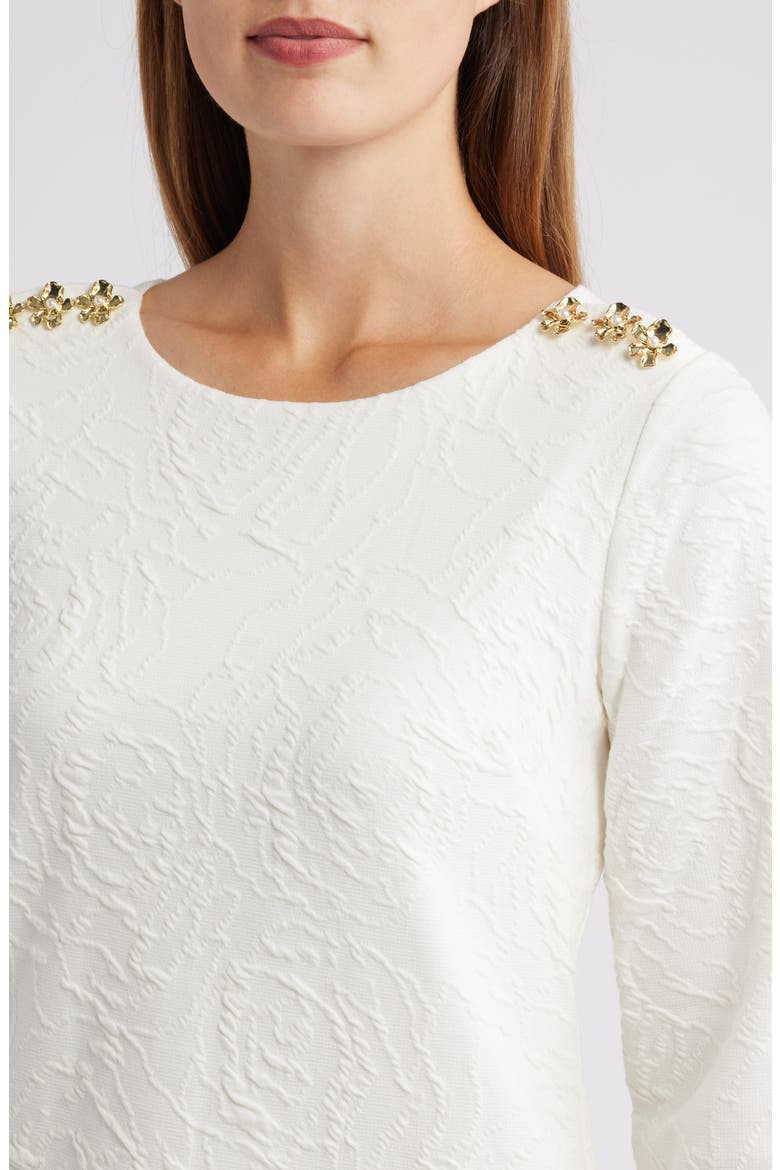 Annwyn Shift Dress, Alternate, color, COCONUT ROSE