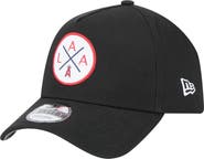 New Era Men's New Era Black Los Angeles Angels 9FORTY A-Frame Adjustable Hat