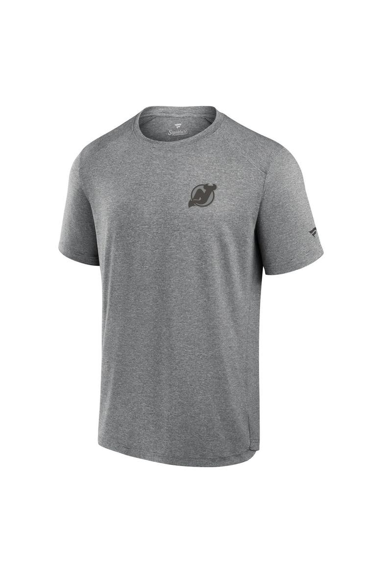 Men's Fanatics Signature Black New Jersey Devils Front Office Tech T-Shirt, Alternate, color, Black