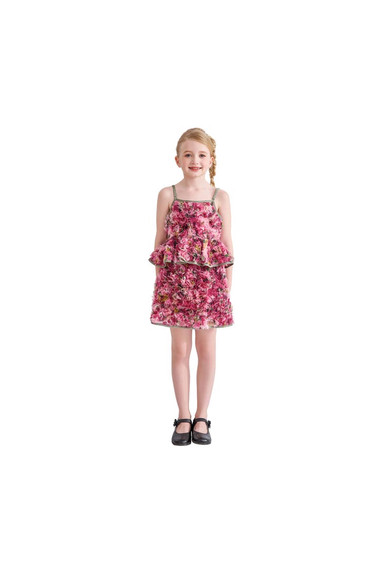 Zinnia Skirt Set, Alternate, color, Pink
