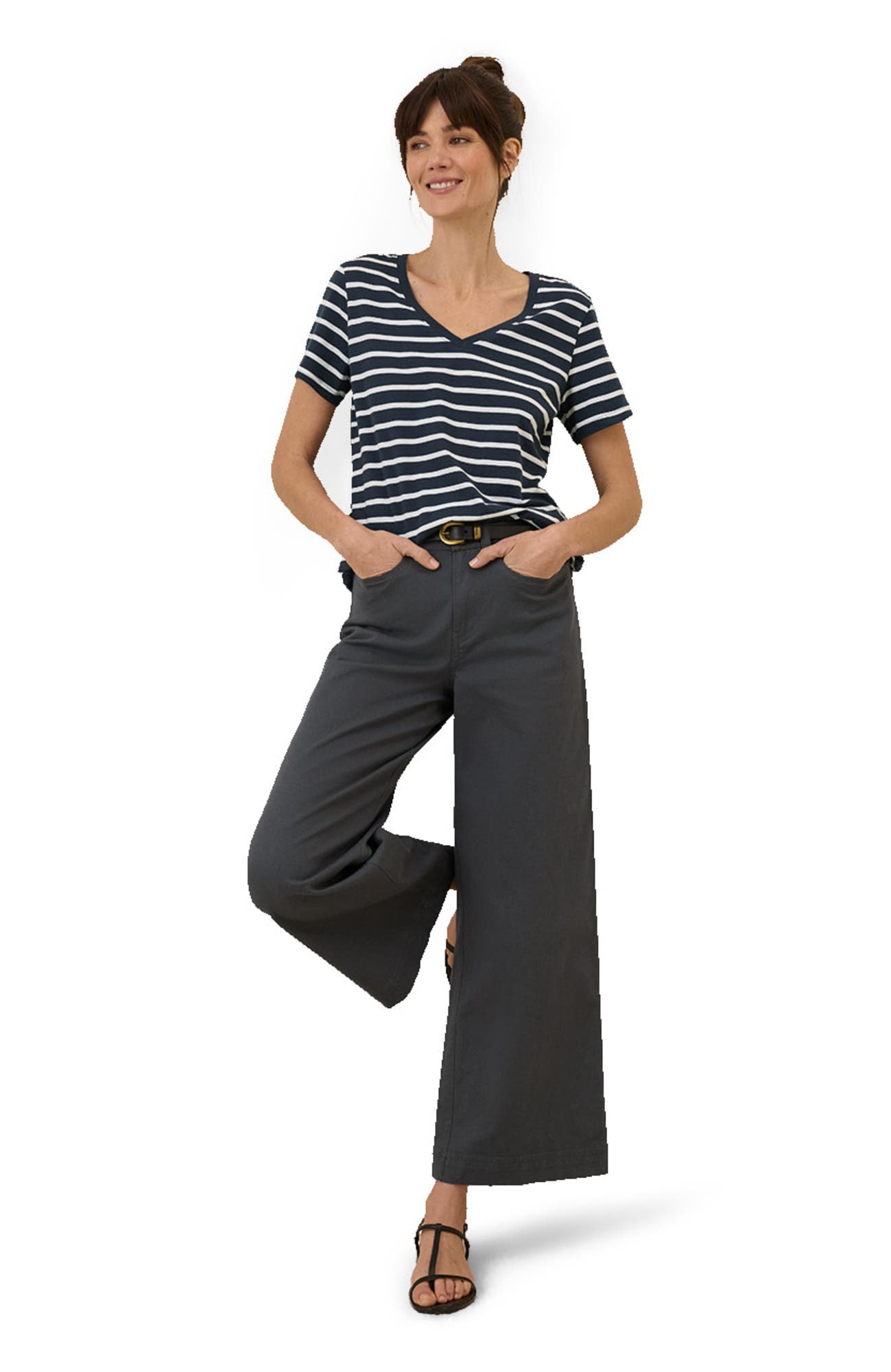 Organic Cotton Softspun V-Neck Tee