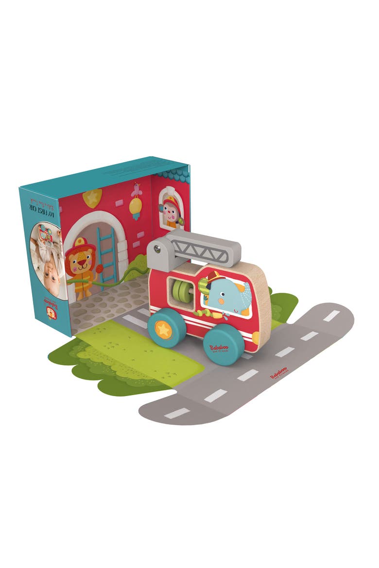Elephant Lolo Fire Truck My First Car, Alternate, color, Red