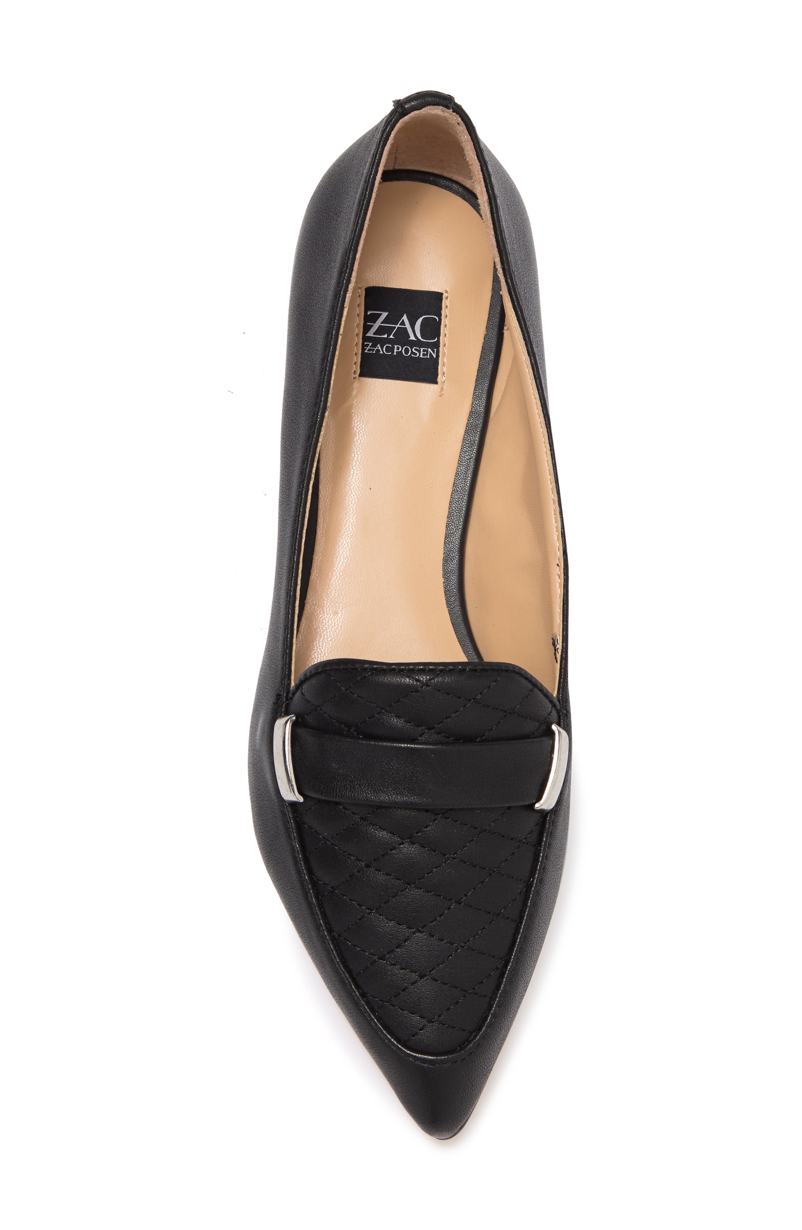 ZAC Zac Posen Nayeli Quilted Leather Loafer, Alternate, color, 