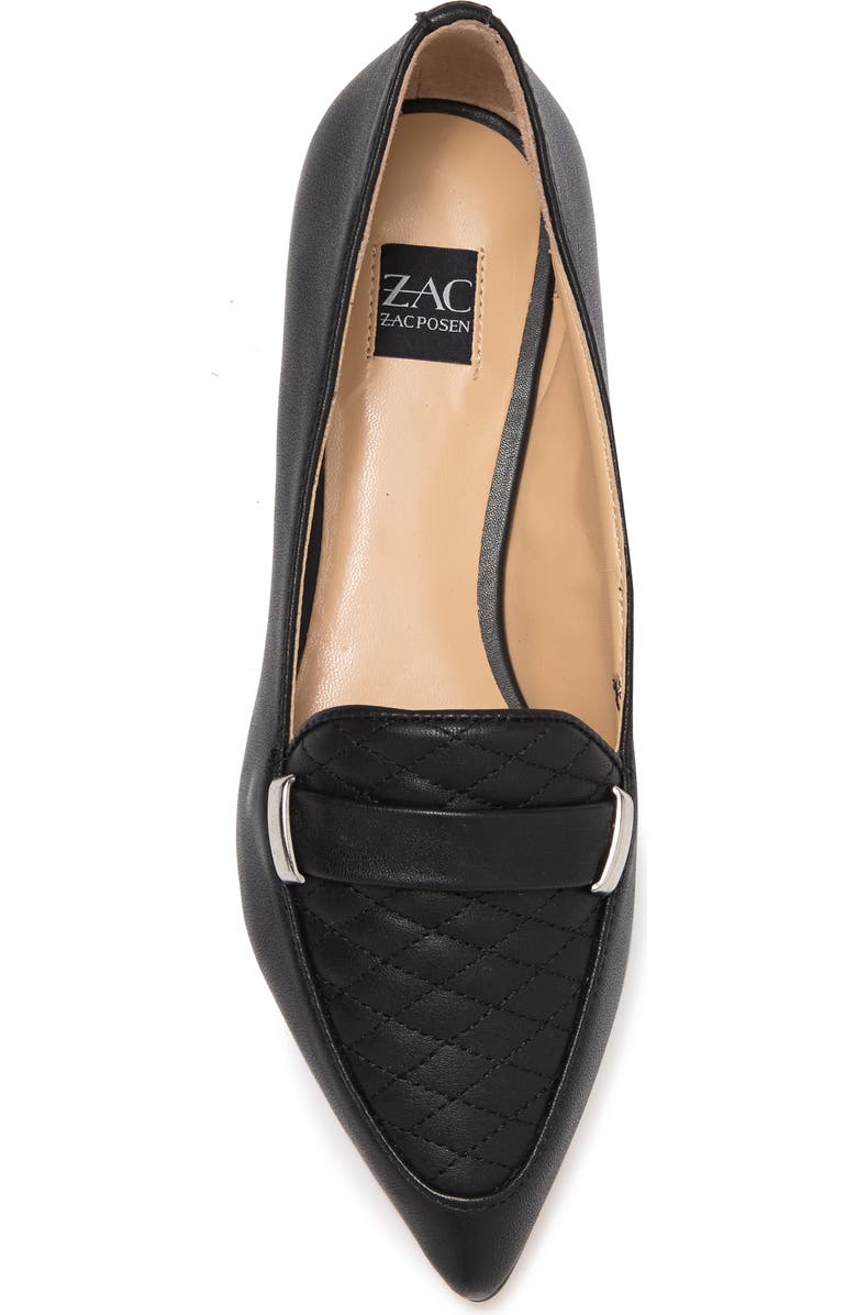 ZAC Zac Posen Nayeli Quilted Leather Loafer, Alternate, color,