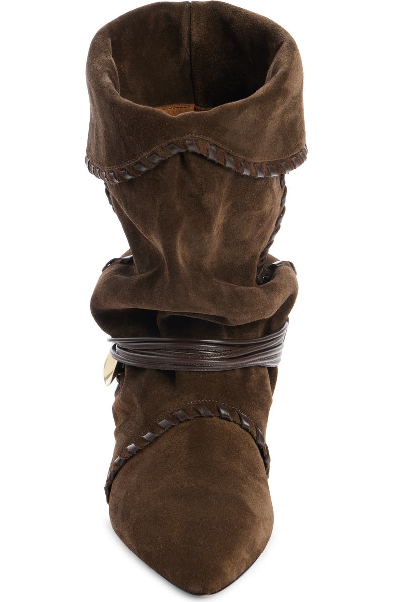 Isabel Marant Edrika Pointed Toe Bootie, Alternate, color,