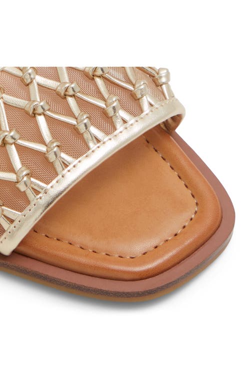 ALDO ALDO SEAZEN ANKLE WRAP SANDAL 