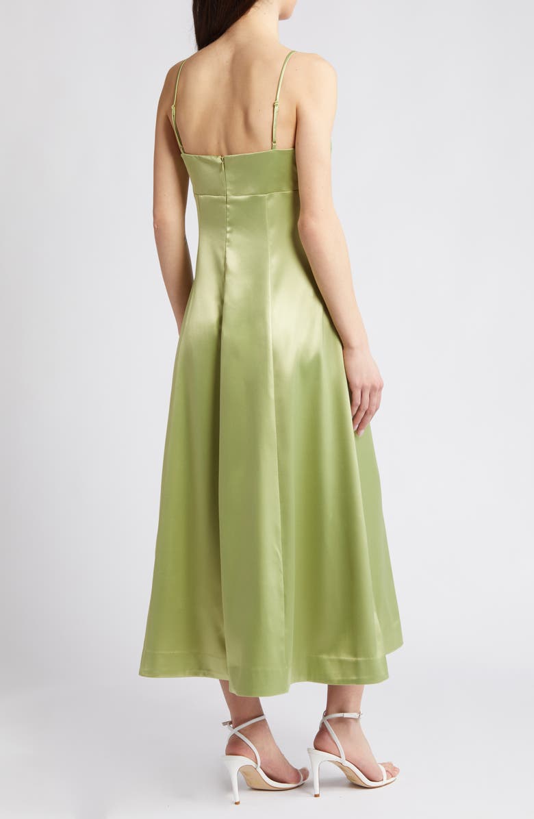 WAYF The Elodie Satin Dress, Alternate, color,