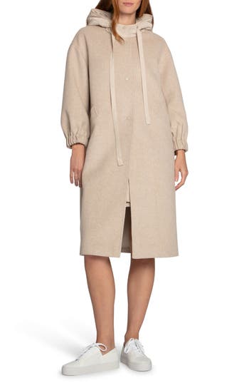 Belle & Bloom Fantasy Land Wool Blend Coat In Neutral