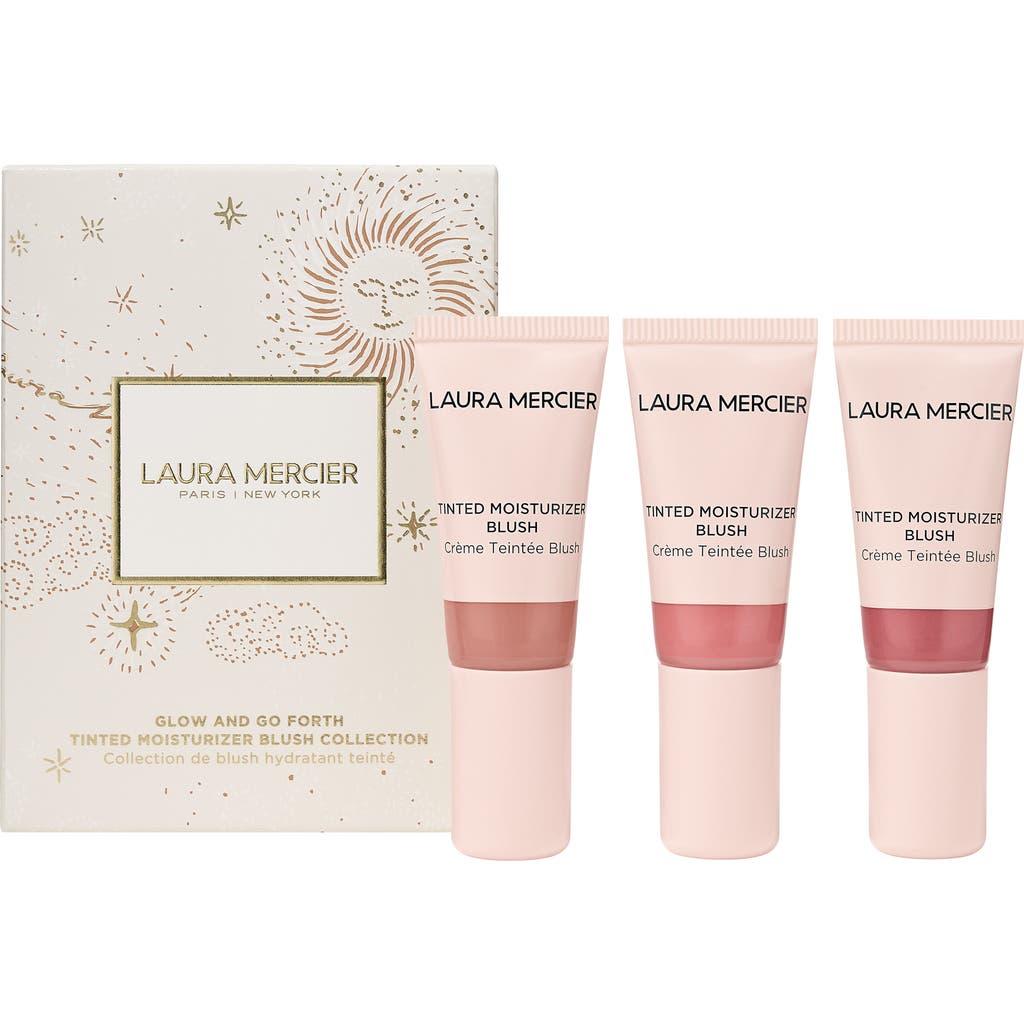 Laura Mercier Glow & Go Forth Tinted Moisturizer Blush Trio In Transparent