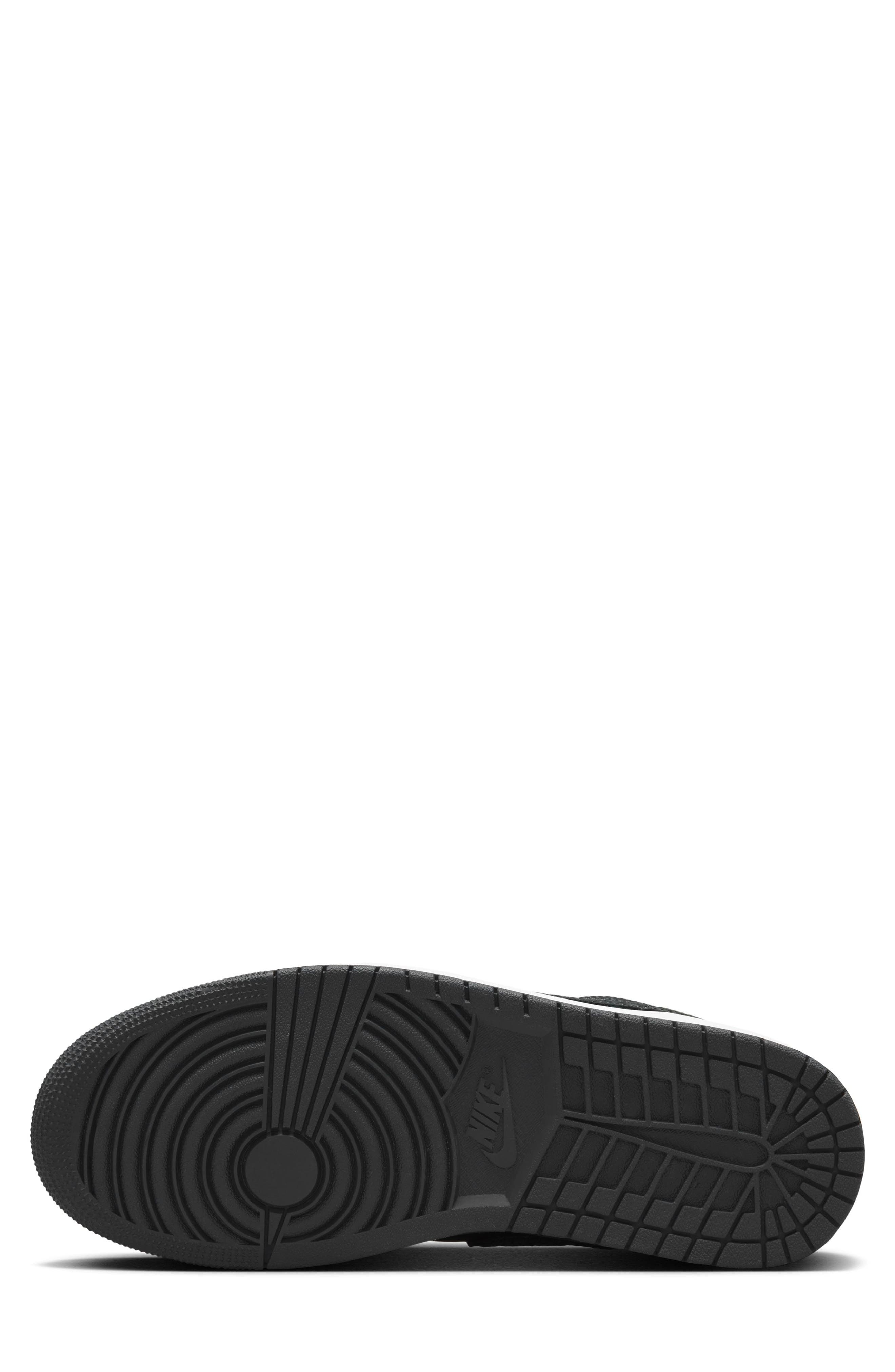 Jordan Air Jordan 1 Low 'Black Elephant' Sneaker, Alternate, color, 