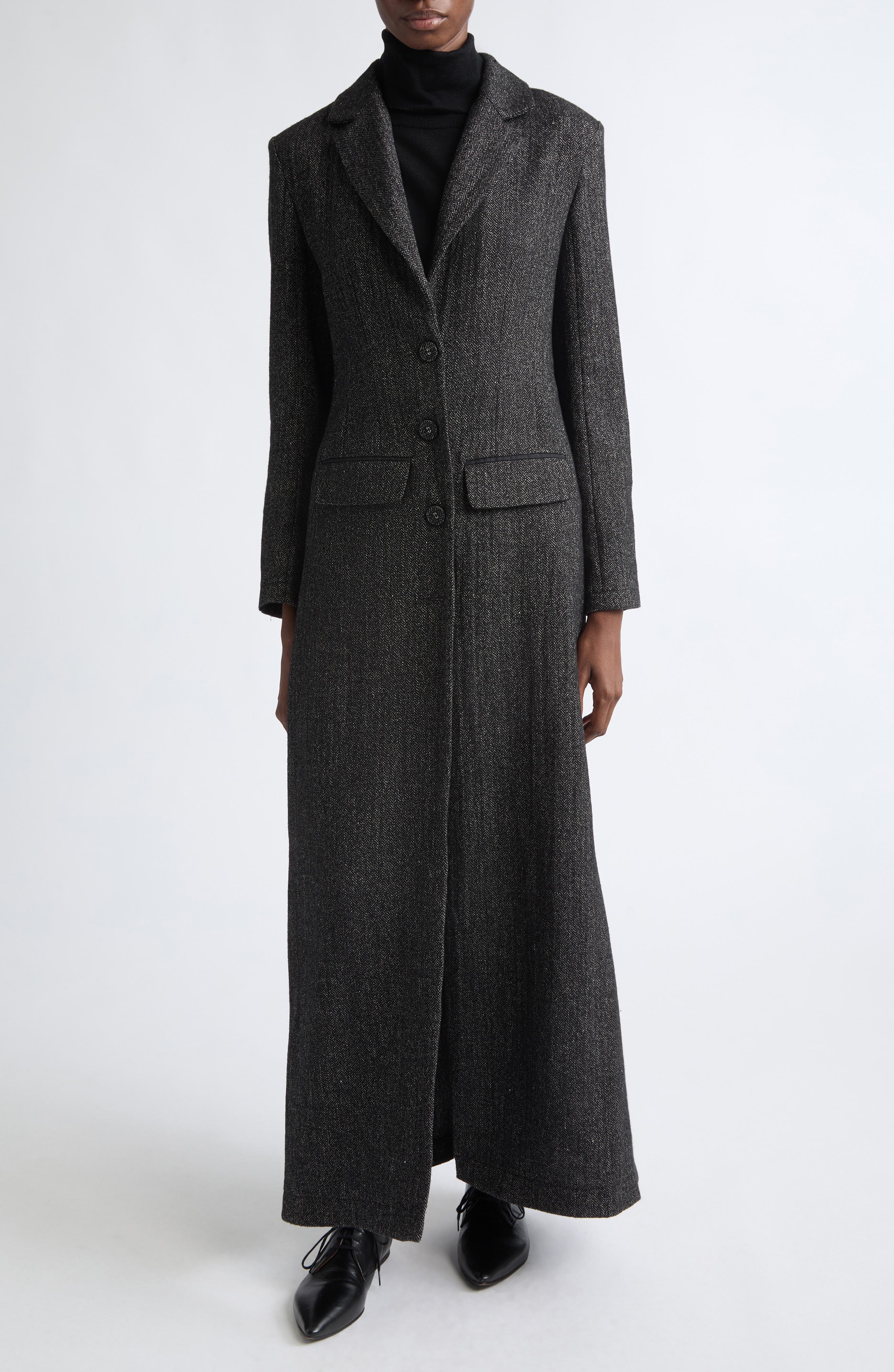 selected WOOL HERRINGBONE