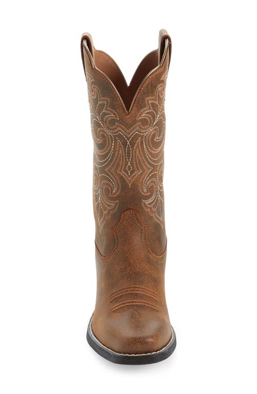 Ariat Roundup Western Boot In Brown