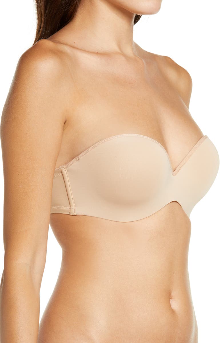 Le Mystère Versatile Strapless Underwire Bra, Alternate, color,