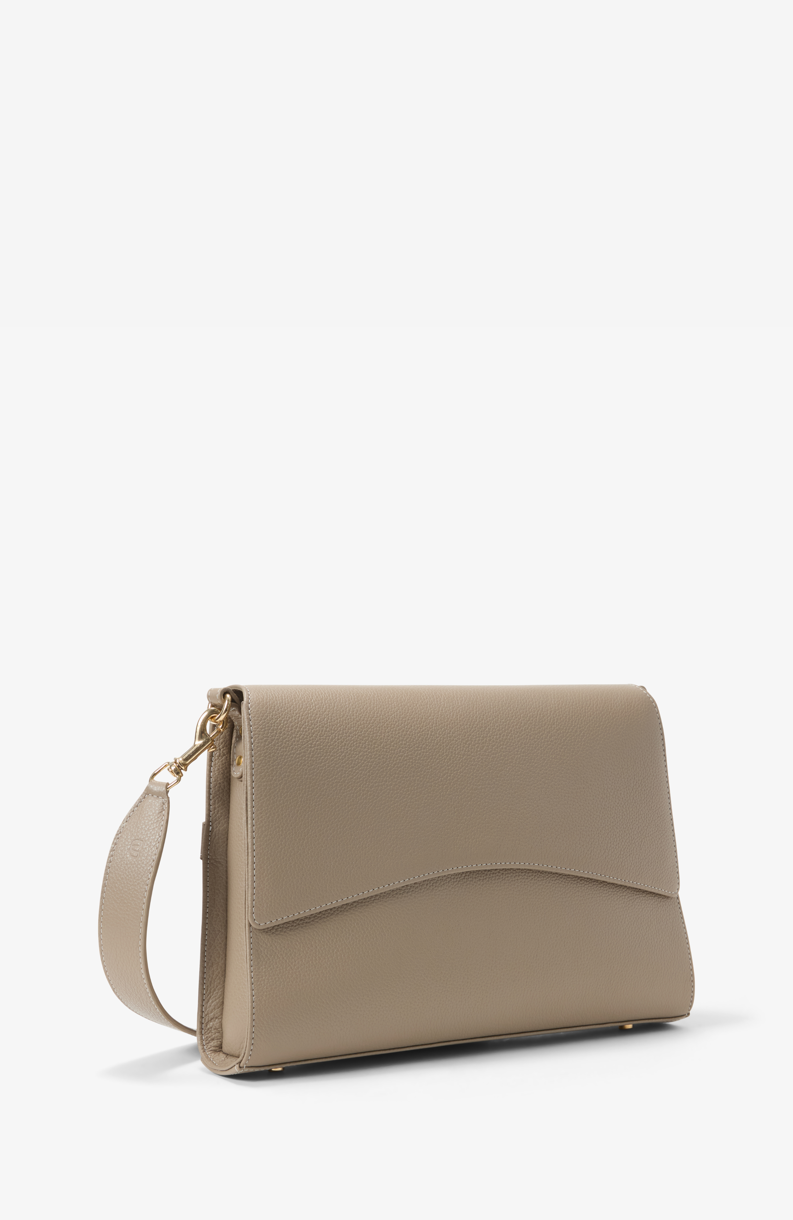 Classic Slim Briefcase, Alternate, color, Clay/Gold