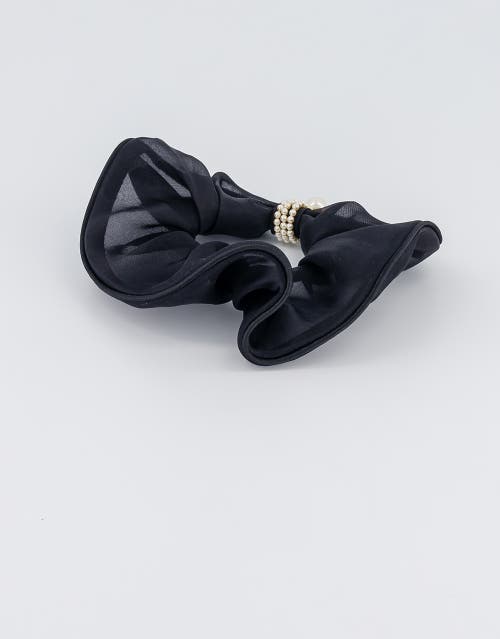 Shop Alexandre De Paris Organza Silk Scrunchie