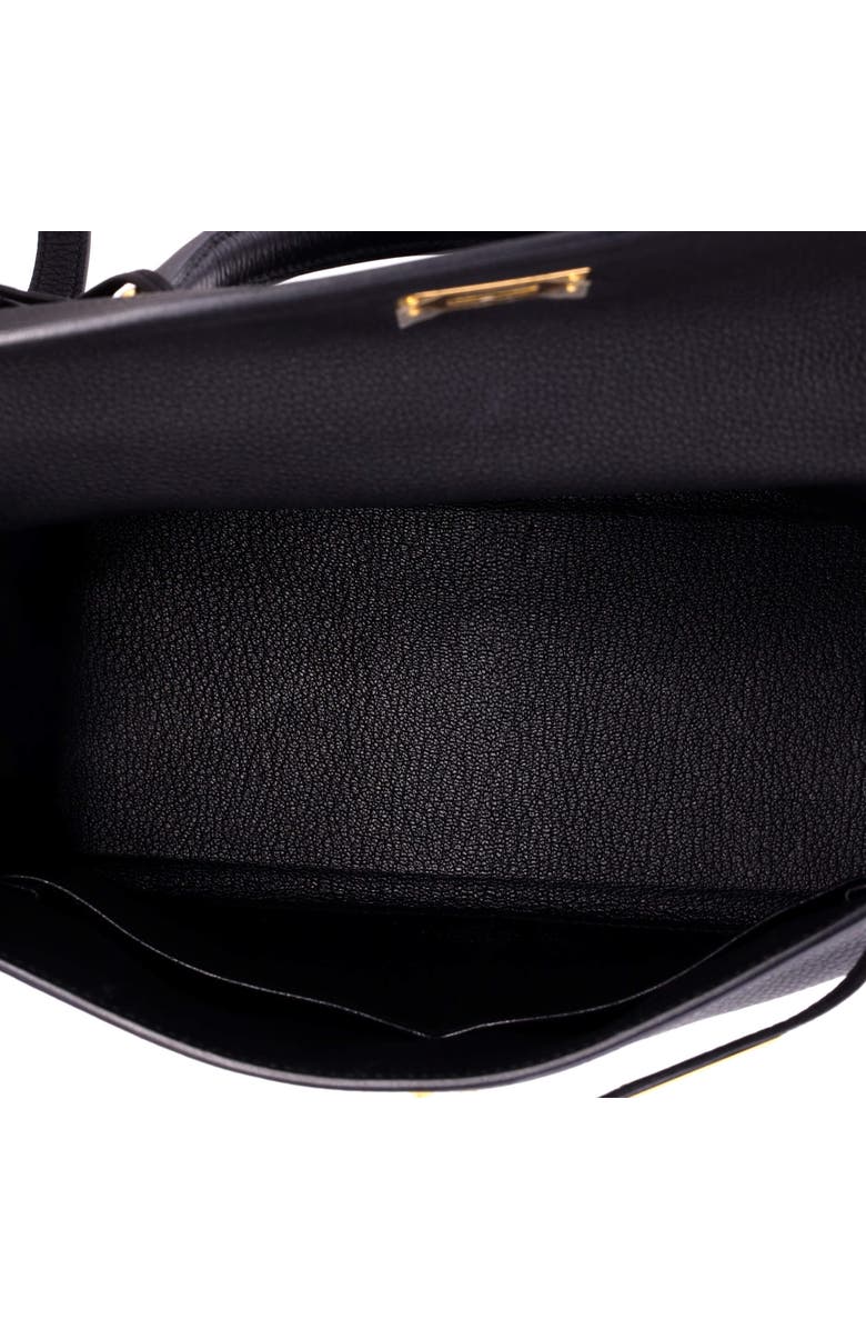 Pre-Owned Hermes Kelly Handbag Black Togo with Gold Hardware 28, Alternate, color, Noir