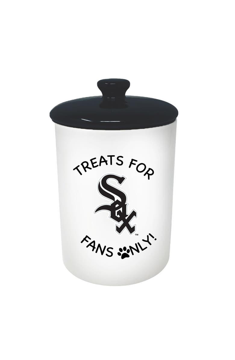 THE MEMORY COMPANY Chicago White Sox Pet Treat Canister, Main, color, 